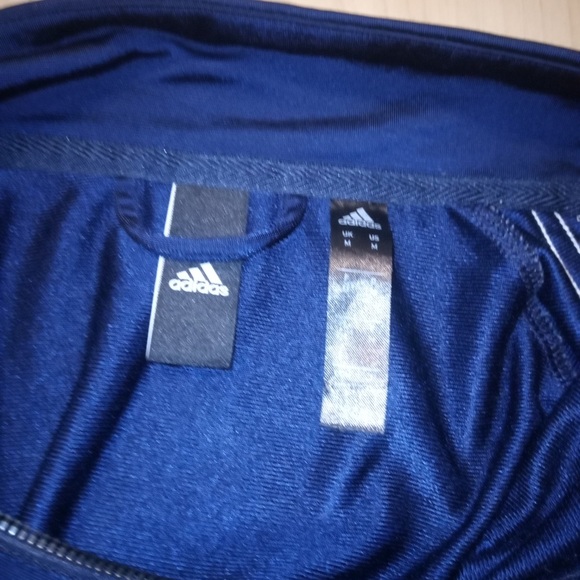 Adidas track navy blue Jacket!!! - Picture 2 of 2